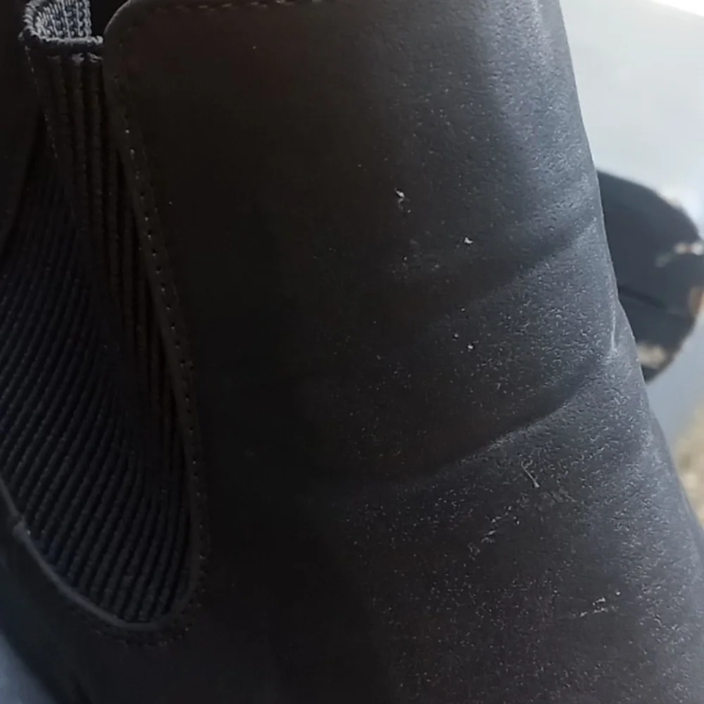 Pierre Dumas double zip back black booties boots size 9 - Picture 13 of 13